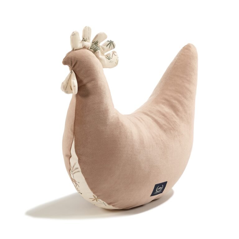 Oma Dana's Henne Kissen Velvet Baumwolle LITTLE SAVANNAH_Hauptbild
