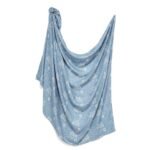 Pucktuch Bambus Musselin BANDANA DENIM - 115 x 140 cm_Hauptbild