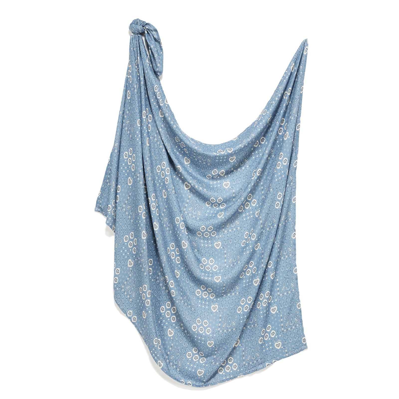 EZ00121881_1 Pucktuch Bambus Musselin BANDANA DENIM - 115 x 140 cm_Hauptbild