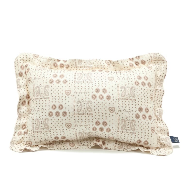 Kopfkissen Bambus BANDANA CREAM - XL - 50 x 70 cm_Hauptbild