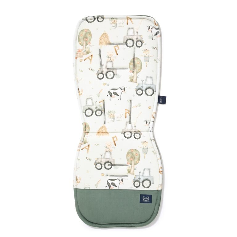 Kinderwagenauflage Jersey ABC FARM_Hauptbild