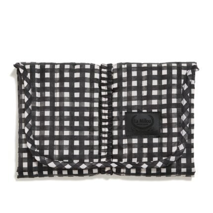 Wickelunterlage BLACK VICHY_Hauptbild