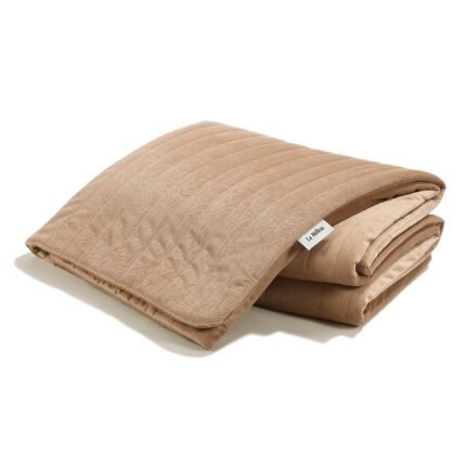 Warme Decke Velvet Pure MOCCA - XL - 160 x 200 cm_Hauptbild