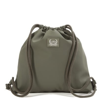 Rucksack gummisack GREEN_Hauptbild