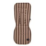 Kinderwagenauflage Baumwolle Velvet Multi STRIPES BROWN_Hauptbild
