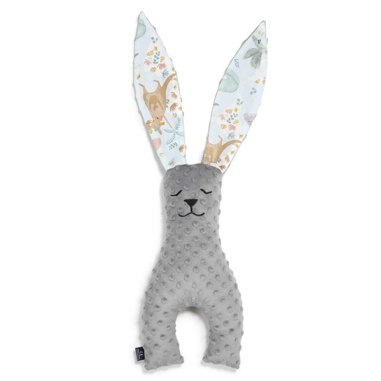 Sensorik Nuscheli Hase Minky DUNDEE AND FRIENDS BLUE_Hauptbild