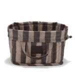 Windel-Organizer Nylon STRIPES BROWN_Hauptbild