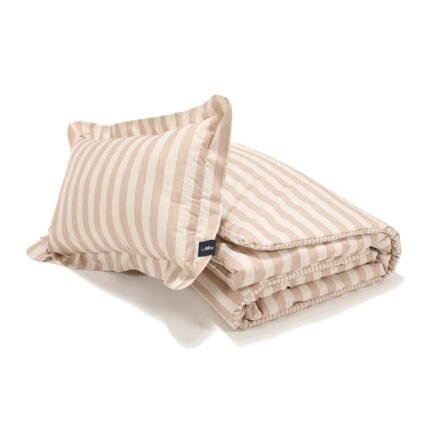 Bettwarenset Baumwolle STRIPES BEIGE - XL_Hauptbild