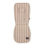 Kinderwagenauflage Baumwolle Velvet Multi STRIPES BEIGE_Hauptbild