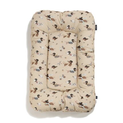 Babynest Baumwolle Velvet PIERRE THE DOG - 50 x 86 cm_Hauptbild