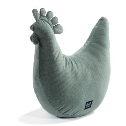 Oma Dana's Henne Kissen Velvet KHAKI_Hauptbild