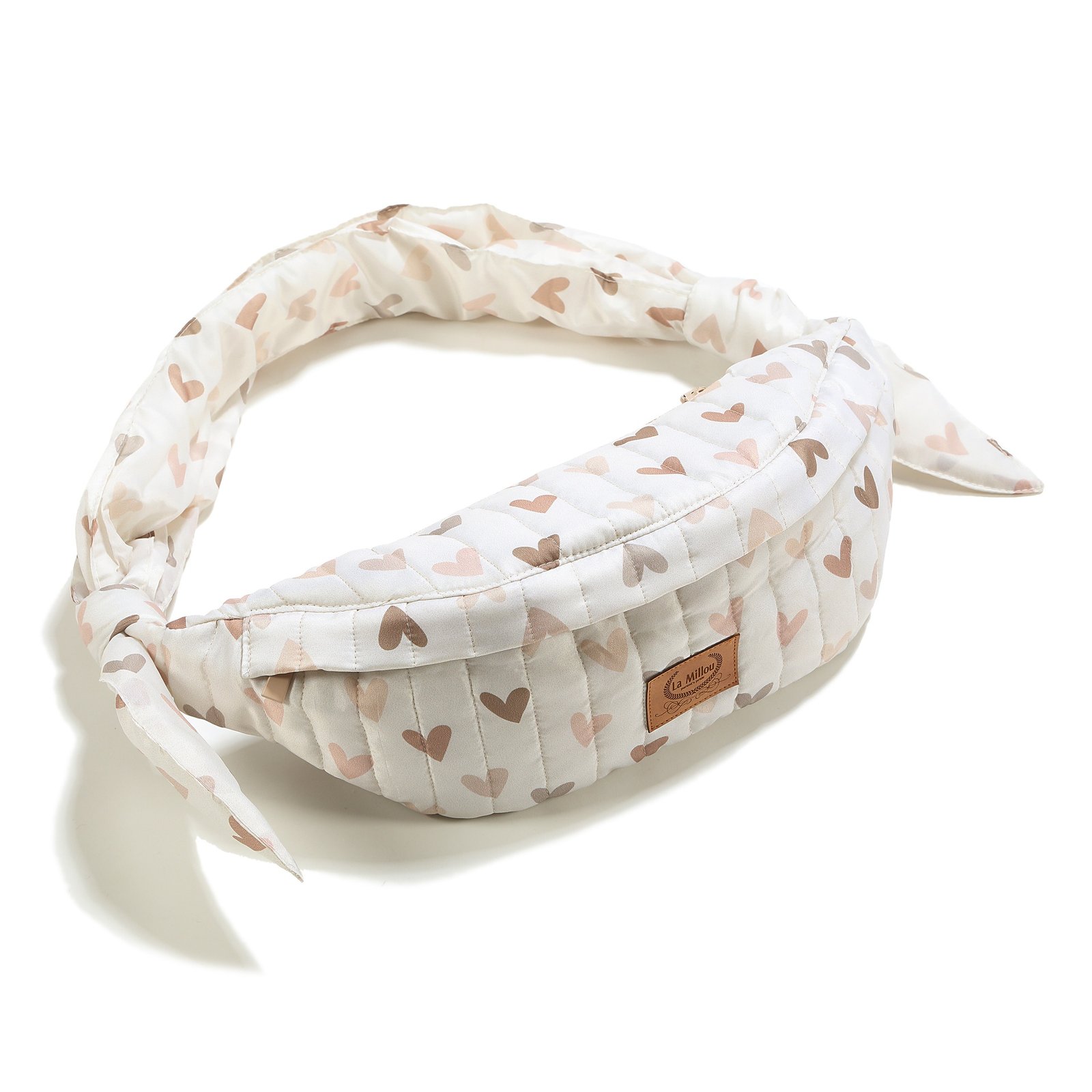EZ00121510_1 Bauchtasche aus Nylon HEARTBEAT BEIGE_Hauptbild