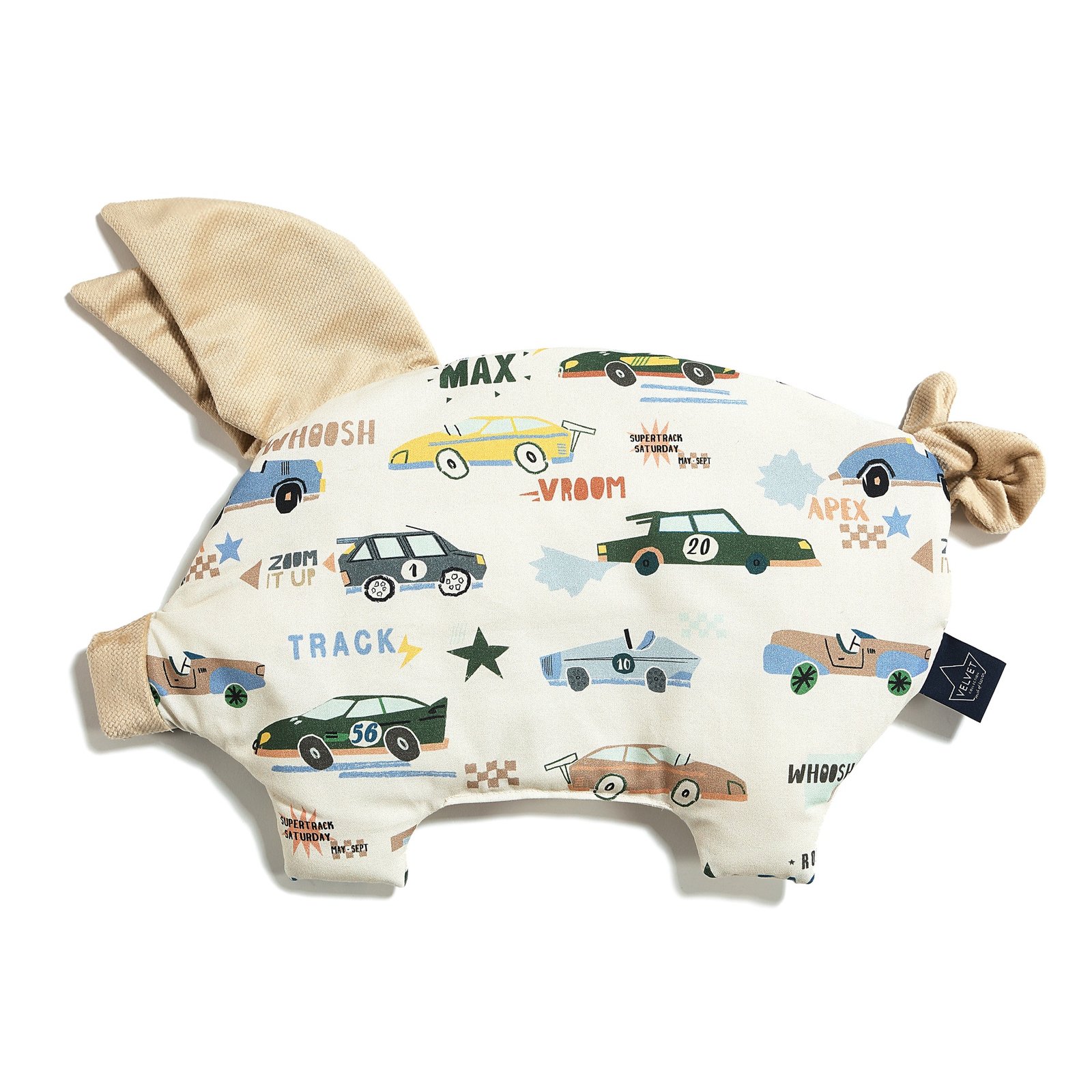 EZ00121124_1 Kopfkissen Sleepy Pig Velvet GRAND PRIX_Hauptbild