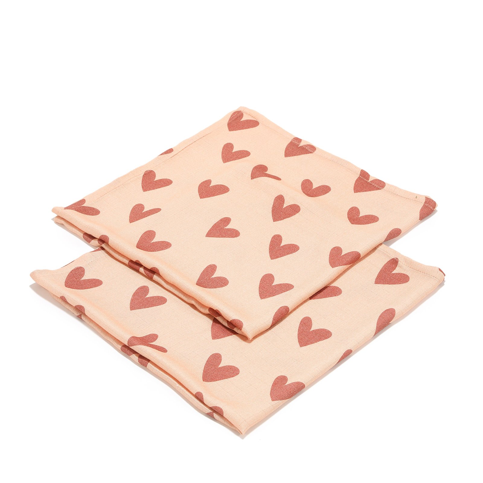 EZ00120876_1 Windeln Set Bamboo HEARTBEAT PINK - S - 70 x 70 cm_Hauptbild