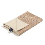 Leichte Decke Velvet BANDANA MOCCA - M - 80 x 100 cm_Hauptbild