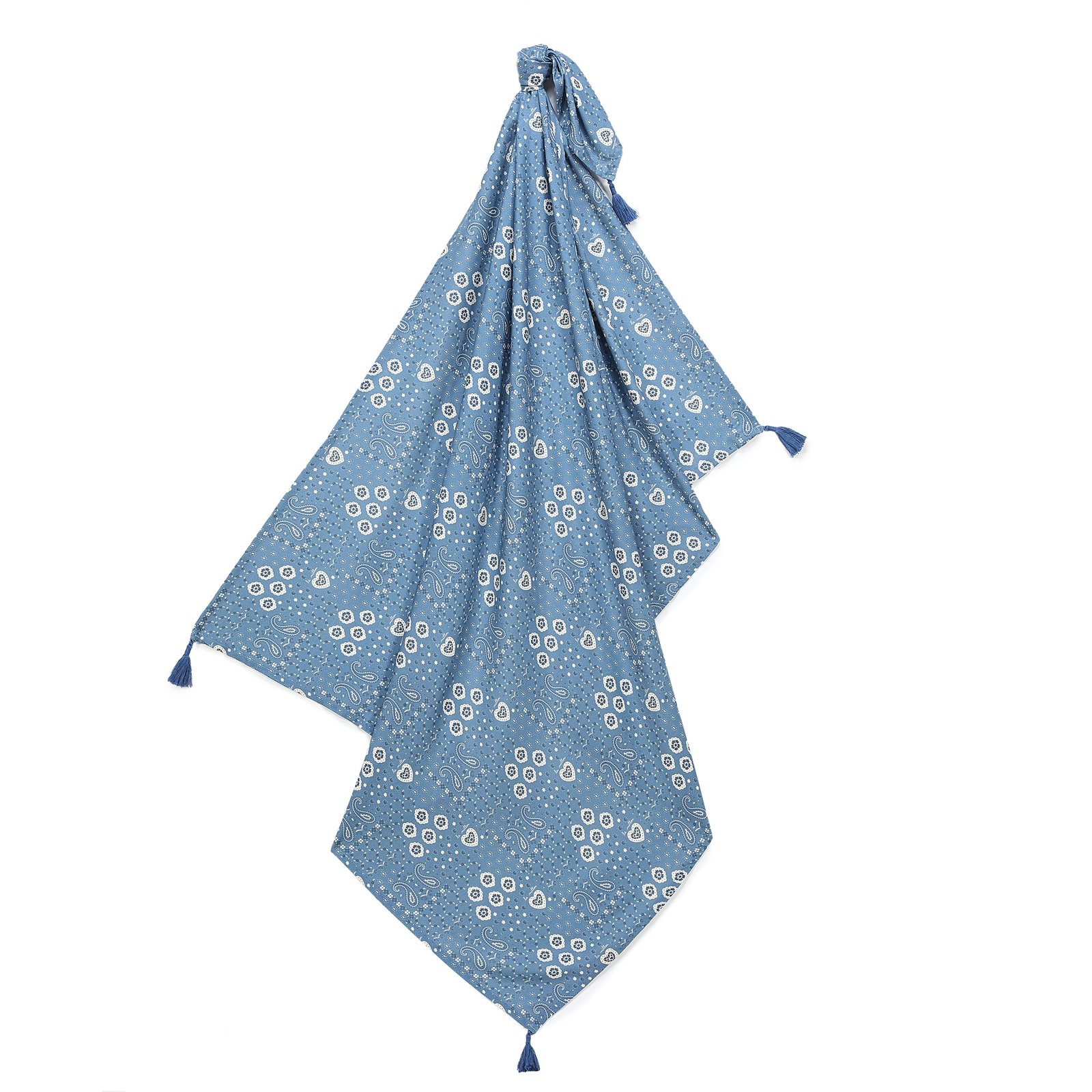 EZ00121861_1 Pucktuch Bambus BANDANA DENIM - L - 110 x 140 cm_Hauptbild