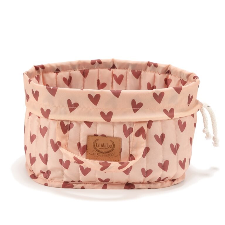 Windel-Organizer Nylon HEARTBEAT PINK_Hauptbild