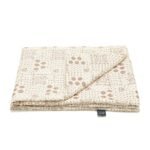 Bettdecke Bambus BANDANA CREAM - M - 80 x 100 cm_Hauptbild