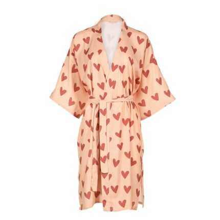 Bambus Kimono HEARTBEAT PINK_Hauptbild