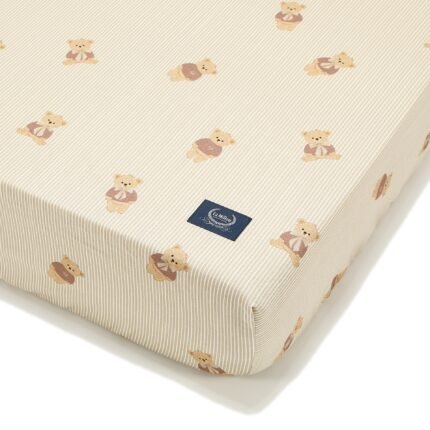 Fixleintuch Baumwolle BABY BEAR - M - 70 x 140 cm_Hauptbild