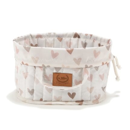 Windel-Organizer Nylon HEARTBEAT BEIGE_Hauptbild