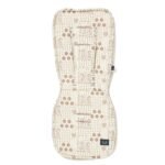 Kinderwagenauflage Baumwolle Velvet Multi BANDANA CREAM_Hauptbild