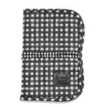 Windeltasche Nylon BLACK VICHY_Hauptbild