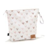 Wasserdichter Kulturbeutel HEARTBEAT BEIGE - XL_Hauptbild