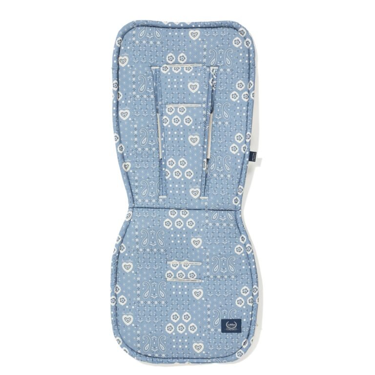 Kinderwagenauflage Baumwolle Velvet Multi BANDANA DENIM_Hauptbild