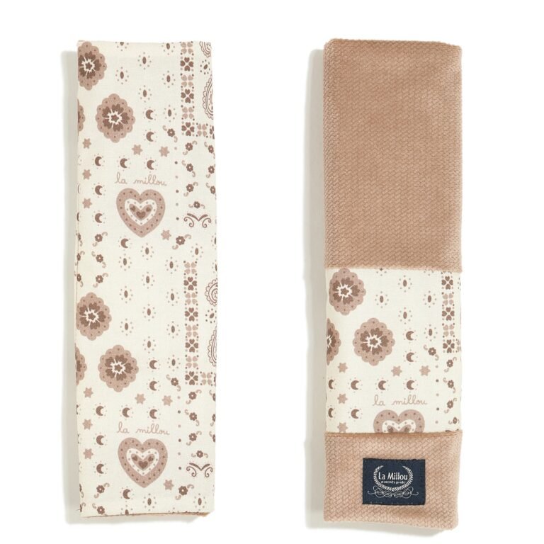 Gurtschoner Baumwolle Velvet BANDANA CREAM_Hauptbild