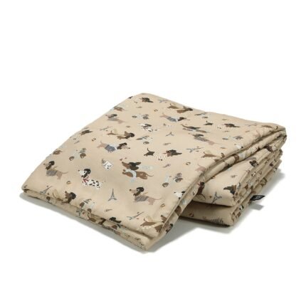 Bettdecke Bambus PIERRE THE DOG - XL - 140 x 200 cm_Hauptbild