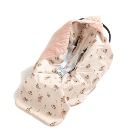 Einschlagdecke Babyschale Baumwolle Velvet Multi BAMBILAND_Hauptbild