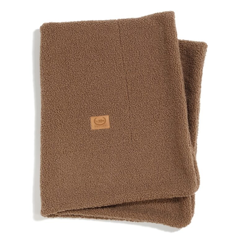 Felldecke Teddy Bear LATTE - M - 80 x 100 cm_Hauptbild