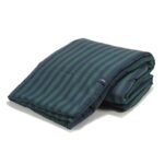 Bettdecke Baumwolle STRIPES GREEN - XXL - 200 x 220 cm_Hauptbild