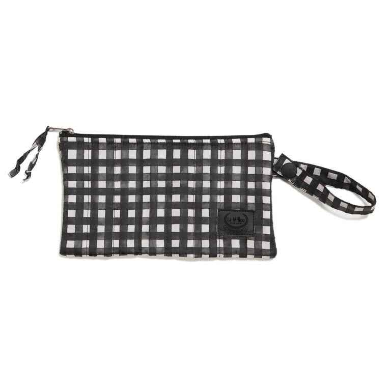 Nylon-Täschchen BLACK VICHY_Hauptbild