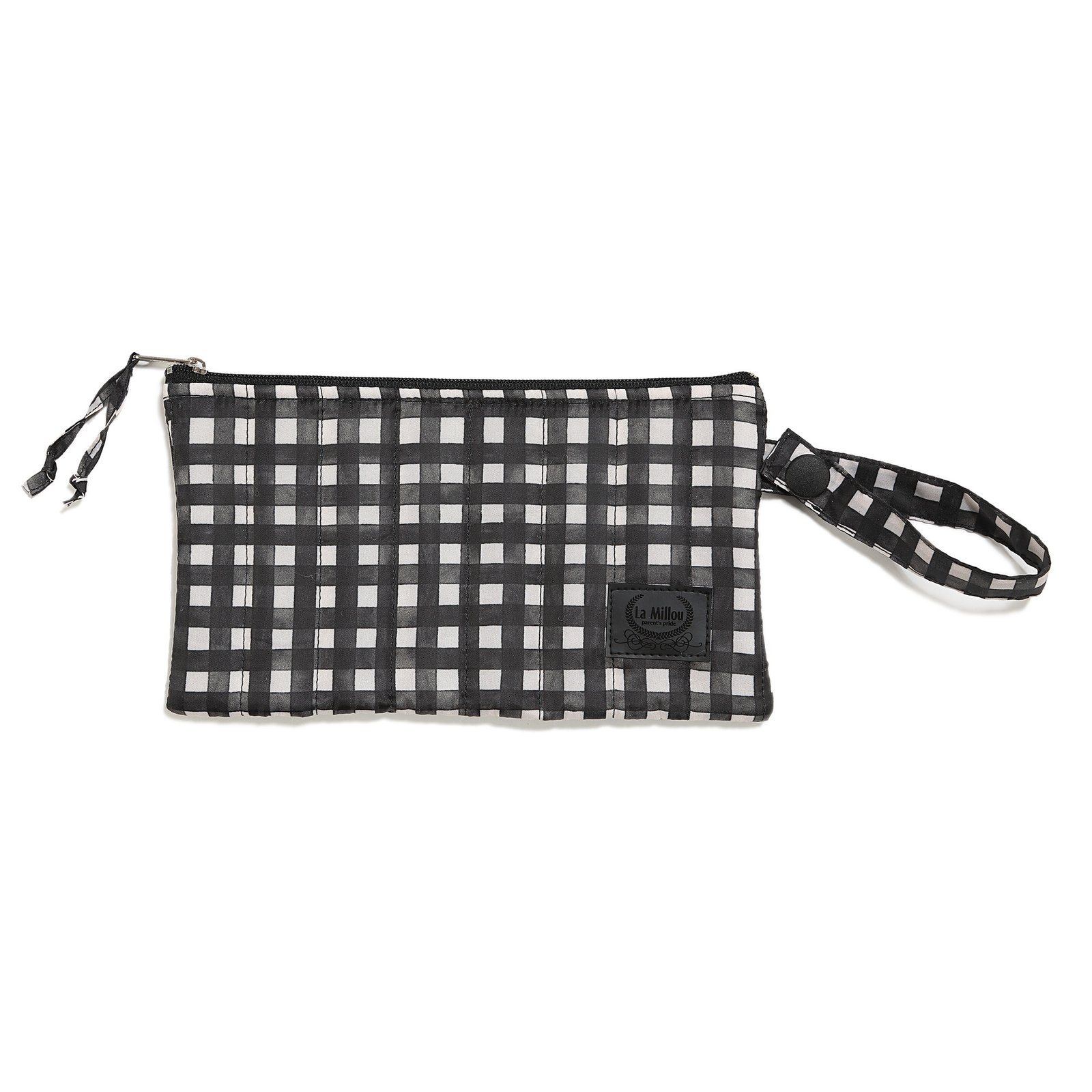 EZ00121780_1 Nylon-Täschchen BLACK VICHY_Hauptbild