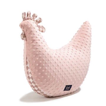 Oma Dana's Henne Kissen Minky PRINCESS CHESSBOARD_Hauptbild