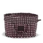 Windel-Organizer Nylon BURGUNDY VICHY_Hauptbild