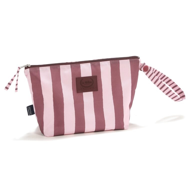 Wasserdichter Kulturbeutel STRIPES PINK - M_Hauptbild
