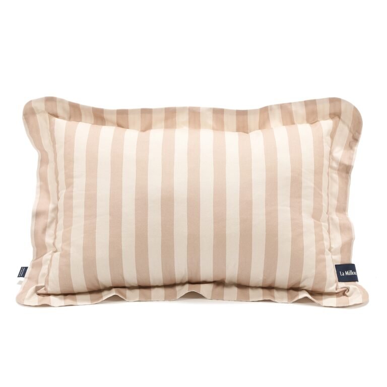 Kopfkissen Baumwolle STRIPES BEIGE - XL - 50 x 70 cm_Hauptbild