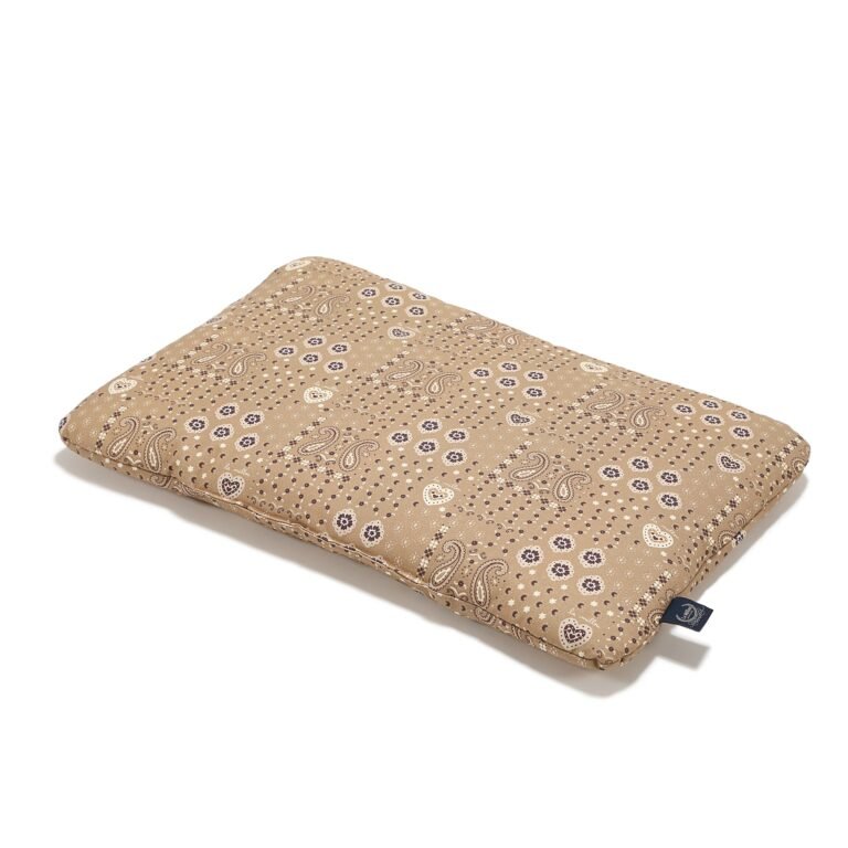 Kopfkissen Baumwolle BANDANA MOCCA - L - 40 x 60 cm_Hauptbild