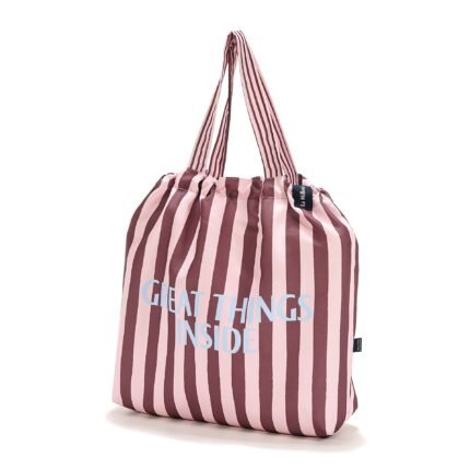 Shopper Tasche STRIPES PINK - L_Hauptbild