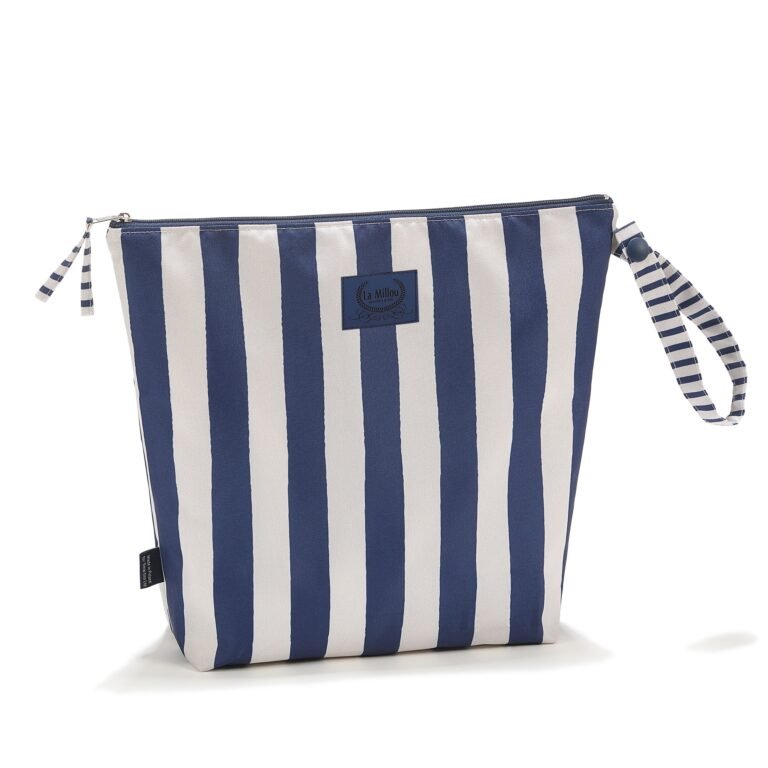 Wasserdichter Kulturbeutel STRIPES NAVY - XL_Hauptbild