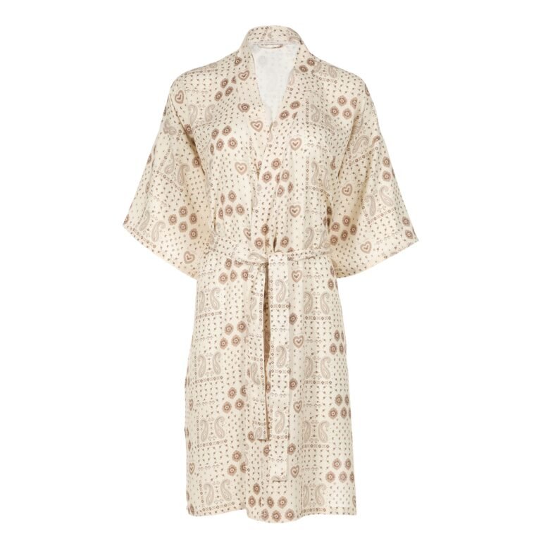 Bambus Kimono BANDANA CREAM_Hauptbild