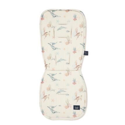 Kinderwagenauflage Baumwolle Velvet SEAWORLD_Hauptbild