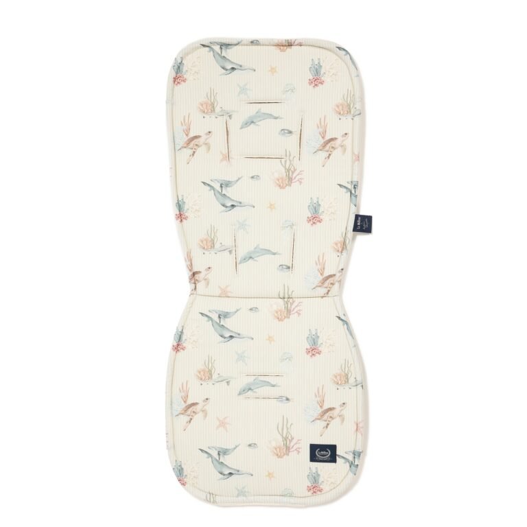 Kinderwagenauflage Baumwolle Velvet SEAWORLD_Hauptbild