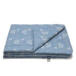 Bettdecke Baumwolle BANDANA DENIM - L - 110 x 140 cm_Hauptbild
