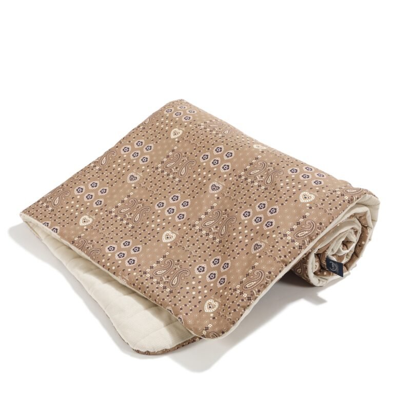 Warme Decke Velvet BANDANA MOCCA - L - 110 x 140 cm_Hauptbild