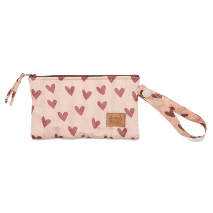 Nylon-Täschchen HEARTBEAT PINK_Hauptbild