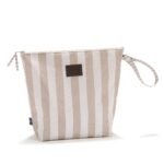 Wasserdichter Kulturbeutel STRIPES BEIGE - XL_Hauptbild